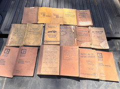 Lot of Vintage CAT Caterpillar Parts Catalogs Manuals TRACTORS ENGINES War Dept