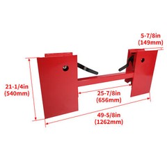 For Bobtach Blank Universal Skid Steer Quick Attach Plate Conversion Adapter