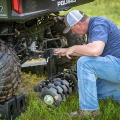 Big Buck Heavy Duty 8 Disc Wildlife Food Plot Plow 32” ATV UTV