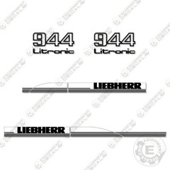 Fits Liebherr 944 Decal Kit Excavator Replacement Sticker Set Decals – 3M Vinyl!