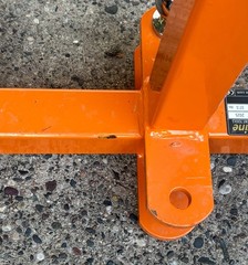 Wolverine QC1-26-20G Quick Coupler Adapter Hitch for tractors (B)