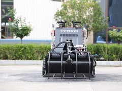 Grapple Grabber mini skid steer loader attachments for TYPHON STOMP SKID STEER