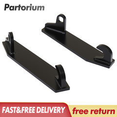 2X Attachment Weld ON Mounting Brackets For John Deere Global Quick Euro Tractor