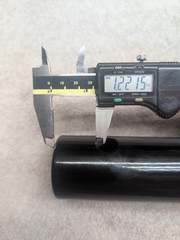 Auger Adapter 2-9/16 Inch Round Unit Female to 2 Inch Round Bit Male Made In USA