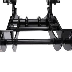 Rust Prevent Grapple for Mini Excavator 0.8-1.8T Powder Coated Black