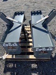 New Dirt Dog Plug Core Aerator 4′ in Gray