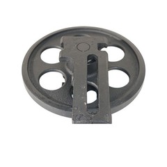 For Mini Excavator Accessories ISDZJL-H12 Front Idler Track Idler Wheel Assembly