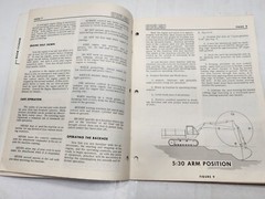 INSLEY Model H-1500 Backhoe Operators Manual Procedures General Maintenance