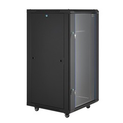 22U Network Cabinet Wall Mount, 23.6 in Depth, 300 lbs Max Load Capacity Server
