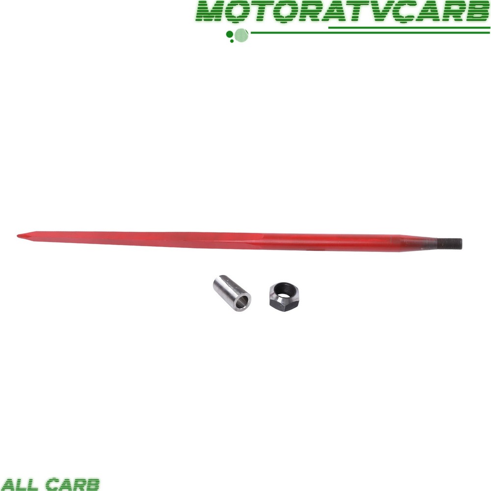 ALL-CARB 1× Hay Bale Spear 49″ 4500lbs Capacity Spike Fork For Tractors Loader
