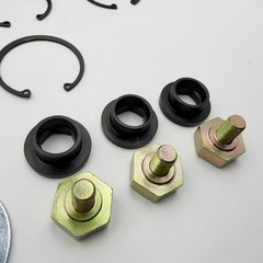 3PK Mower Deck Blade Bolts+Washers+Dust Cover Suit For Kubota K5651-34350 C