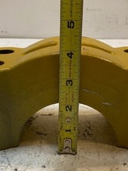 Caterpillar CAT Cap Bearing 7-3/4″ Long 4″ Tall 3-5/8″ Deep 21mm Holes