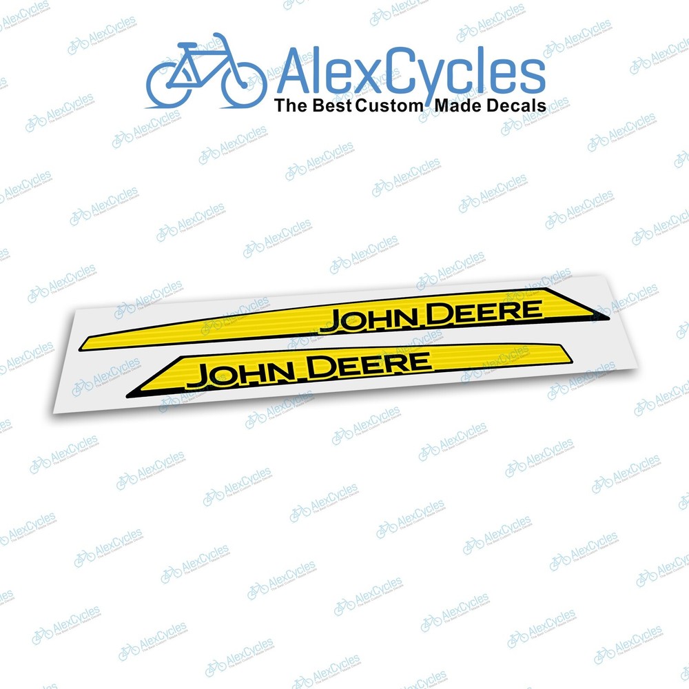 John Deere Z915E Z930M Z950R Zero Turn Ztrak Lawn Tractor Premium Decals Sticker