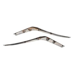 Driver&Passenger Side Front 2* Grille Molding Trims For 2023-2024 Nissan Altima