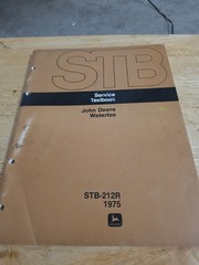 John Deere JD Waterloo Service Textbook Manual STB212R 1975