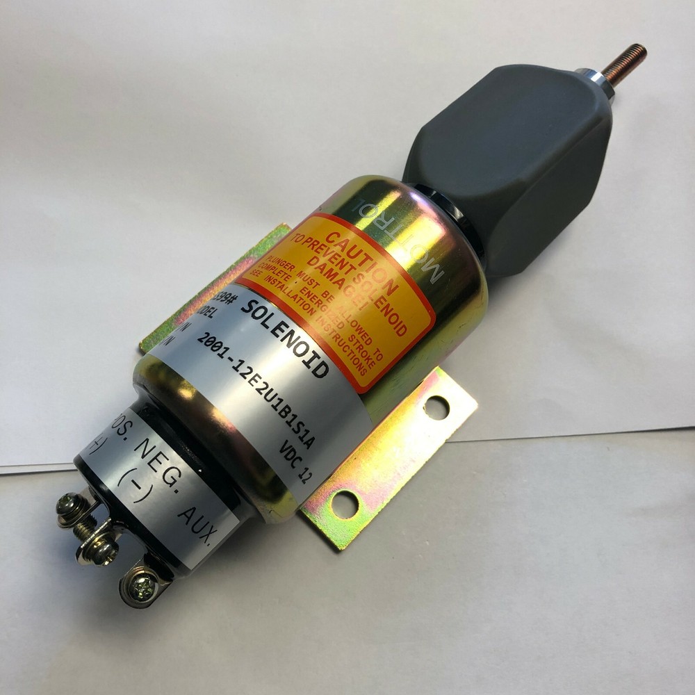 Shut down solenoid, Replace 2001-12E2U1B1S1A, SA-5174-12,AE47999,AE44912 3040174