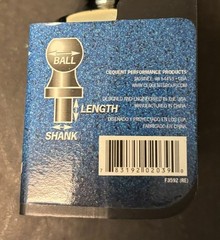3 PACK FULTON Cequent Chrome 2″ Hitch Ball 3/4 Shank x 1-1/2 3500 LB