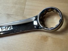 John Deere OEM SAE Full Polished Combination 1 -1/2″ Wrench – TY27630