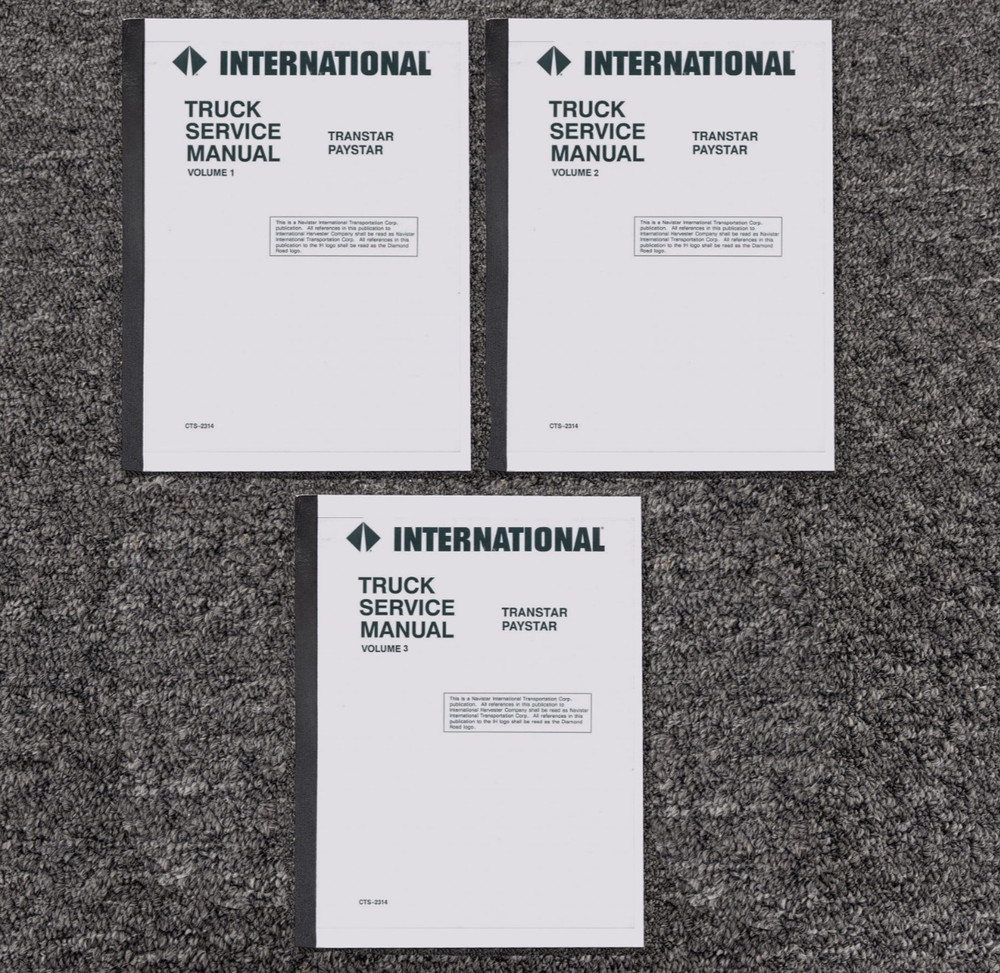 1978-1980 International TRANSTAR PAYSTAR Service Repair Manual CTS-2314 1979