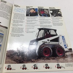 Genuine Original 1994 Bobcat 40B Series Skid Steer Loaders Brochure B-1628