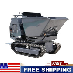 Mini Track Dumper 13.5HP B&S Gas Dump Truck Engine Hydraulic Tipping Crawler NEW