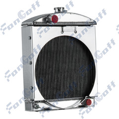 4 Rows Aluminum Radiator For Case-IH B275 B-414 424 444 354 364 FonGoff#