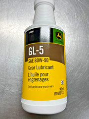 TY6296 OEM John Deere SAE 80W-90 GEAR LUBRICANT 32oz Quart