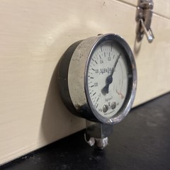 Alfa-Laval Original Vintage Pressure Gauge – Made in Sweden