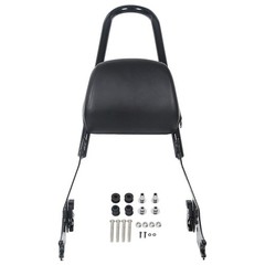 For Harley Sportster 1200 883 04-UP Detachable Passenger Sissy Bar Backrest Pad