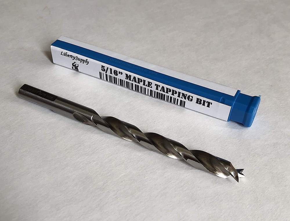 Maple Tapping Drill Bit 5/16″ to tap maple trees for sap / syrup. New, USA