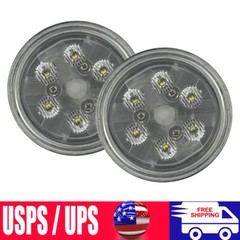 2 Par36 30W LED Work Lights Flood For John Deere Case IH International Tractor