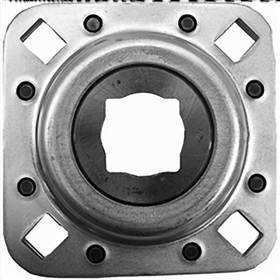 ST208 Flange Bearing For Disk Harrows 1-1/8″ Square , 1-1/4″ Round Axle Shafts