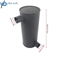 4625214 Muffler For ZX210K-3 ZX200-3 ZX240-3 ZX270-3 ZX280 ZX360W-3 ZX220W-3