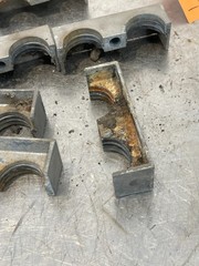 1979 Massey Ferguson 2775 Tractor Rear Hydraulic Coupler Brackets