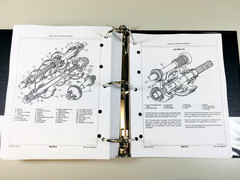 Service Manual fits John Deere 650 750 Tractor Repair Shop Technical Book