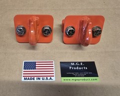 5/16″ Bolt On Grab Hooks For Loader Tractor Bucket Heavy Duty Steel Pack Of (2)