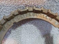 Ford Dearborn Cast Iron Planter Plate GK 244 Extra Small 4 (16 Cell)