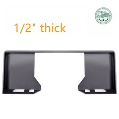 Quick Tach 1/2″ Attachment Mount Plate For Kubota Bobcat Skid Steer Loader