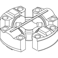 HA93326 Dana/Spicer Spider U-Joint Assembly, MFD – Fits Case IH