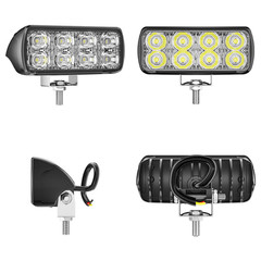 2X 3.6″ Flash LED WORK LIGHT fit CAT Skid Steer 289D3 277D 289D 226D 249D 297D2