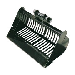 .Attachment Screening Skeleton Bucket (600mm/23.6in) Fits Mini Excavators Digger