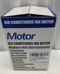 Leungoo Air Conditioner Fan Motor 1/4 HP 208-230V 1100RPM – Ships from USA