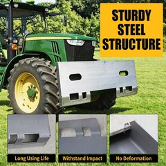 1/2″ Quick Tach Attachment Mount Plate Adapter For Skid Steer Loader Free Ship