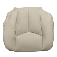 Drivers Bottom Perforated Leather Seat Cover Tan Cadillac Escalade ESV EXT 03-06