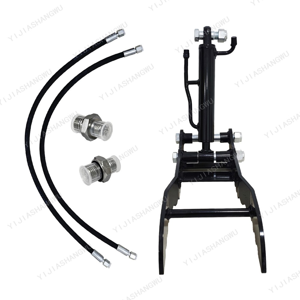 Hydraulic Thumb Clip for Mini Excavators Attachments Single Hole Metal Grab