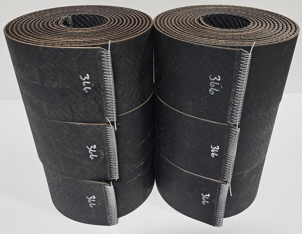 Baler Belts Hesston 540 Set 3 Ply Continuous Chevron Clipper 7″ x 366″