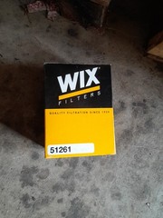 Wix 51261 Oil Filter Replaces Napa 1261 New Old Stock In Original Box