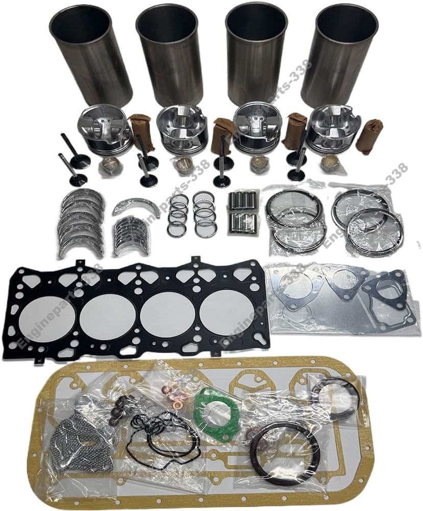 Overhaul Rebuild Kit for Isuzu 4LE2 Engine JCB Fits Case Hitachi Kobelco