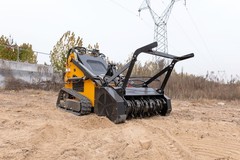 MINI Skid Steer Loader 32” Forestry Mulcher Attachment USA STOCK