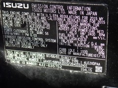 2015 Isuzu 4LE2 Turbo Diesel Engine RUNS MINT! LOW HOURS! VIDEO! 4LE2T